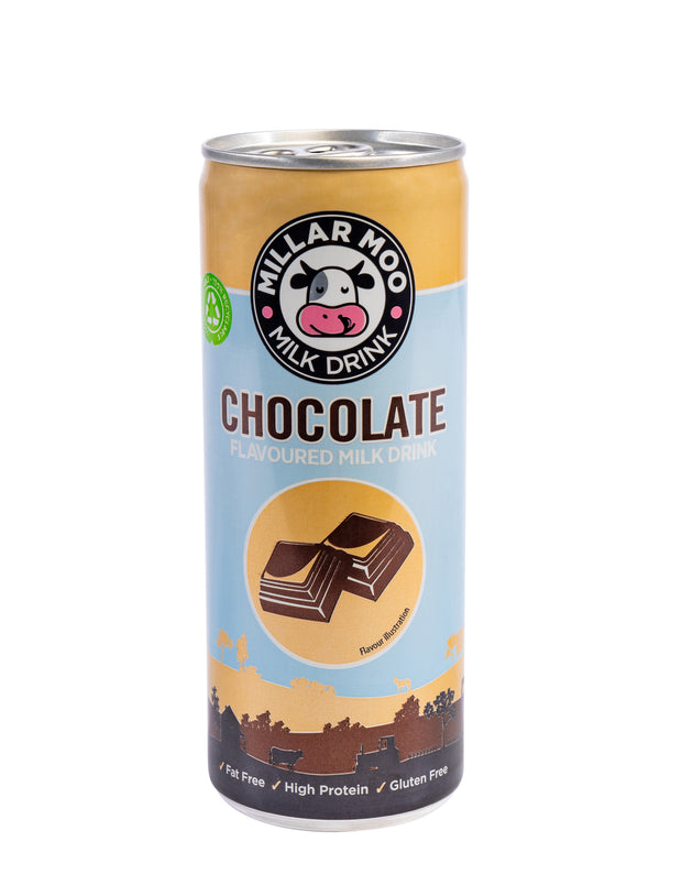 Crate of Choclate Milkshake