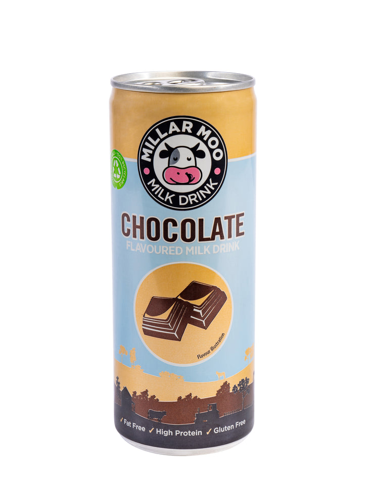 Crate of Choclate Milkshake